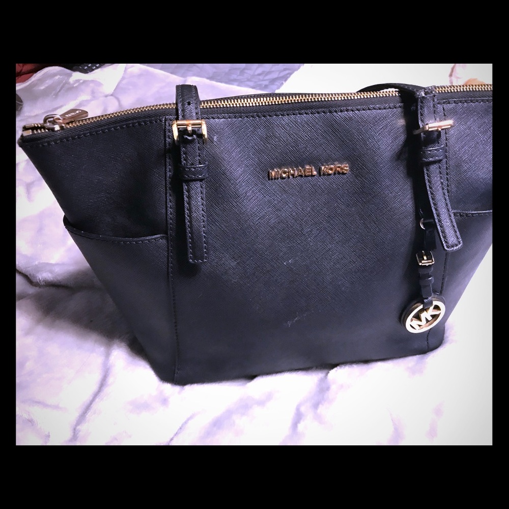 Michael Kors black handbag